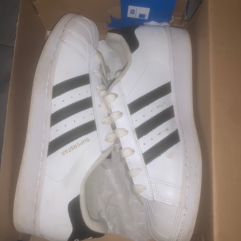 Superstar black and white Adidas Sneakers.